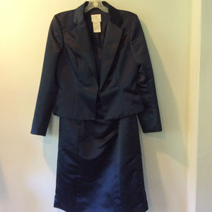 Navy MOB Waters & Waters Dress with Jacket size 12